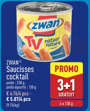 Offre: Saucisses cocktail
