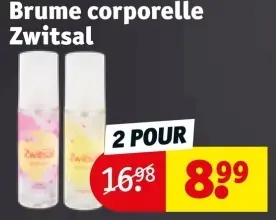 Offre: Brume corporelle