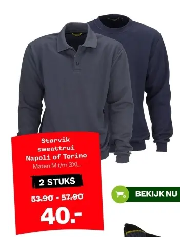 Aanbieding: Størvik sweattrui