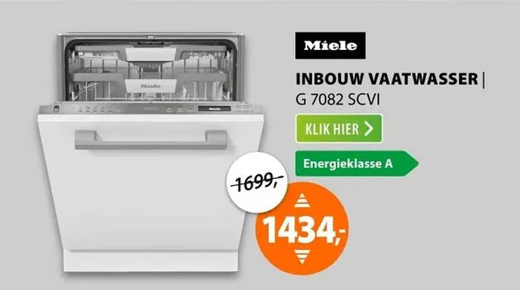 Aanbieding: Inbouw vaatwasser g 7082 scvi