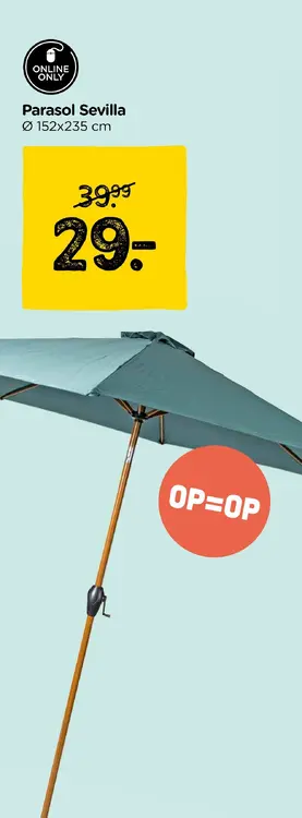 Aanbieding: Parasol Sevilla