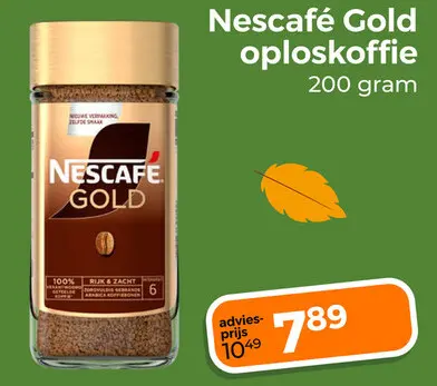 Aanbieding: Oploskoffie