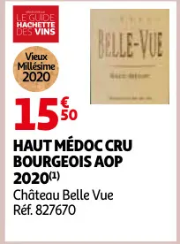 Offre: Haut médoc cru bourgeois aop