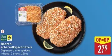 Aanbieding: Boerenscharrelkipschnitzels