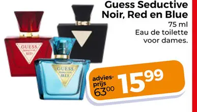 Aanbieding: Seductive Noir, Red en Blue