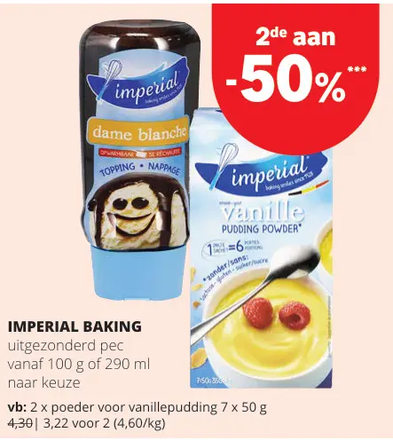 Promotie: Imperial baking