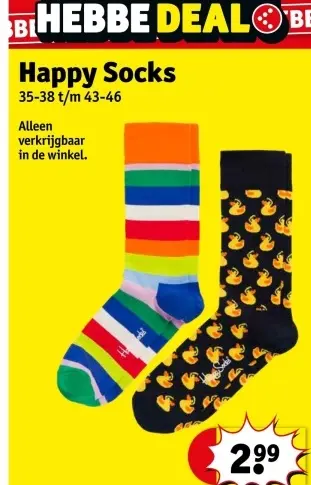 Promotie: Happy Socks