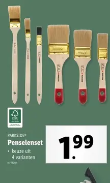 Aanbieding: Penselenset
