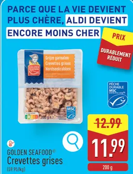 Offre: Crevettes grises