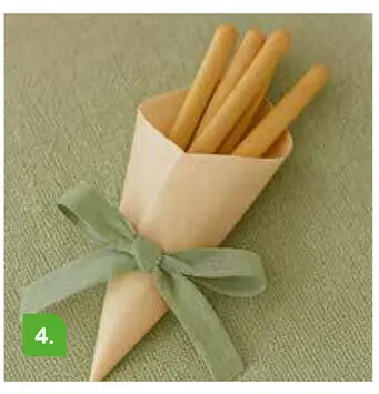 Offre: Cornet pour apéritif en bois de pin