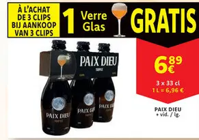 Offre: Paix Dieu