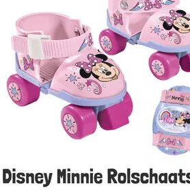 Aanbieding: Disney Minnie Rolschaatsen met Beschermset