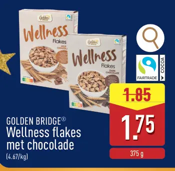 Aanbieding: Wellness flakes met chocolade