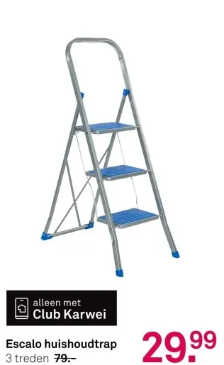 Aanbieding: Escalo huishoudtrap