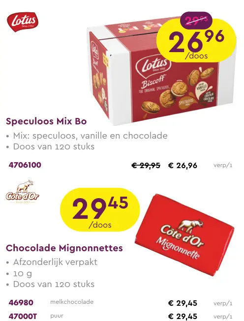 Promotie: Speculoos Mix Bo