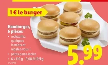 Offre: Hamburger