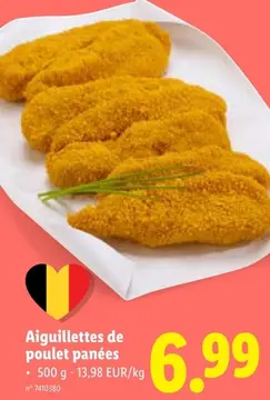 Offre: Aiguillettes de poulet panées