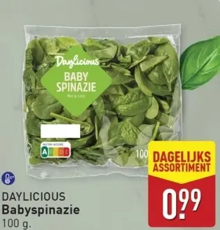 Aanbieding: Babyspinazie