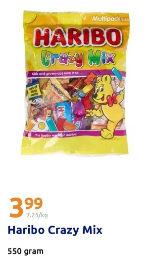 Aanbieding: Haribo Crazy Mix