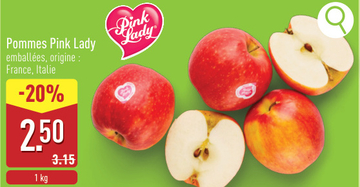 Offre: Pommes Pink Lady