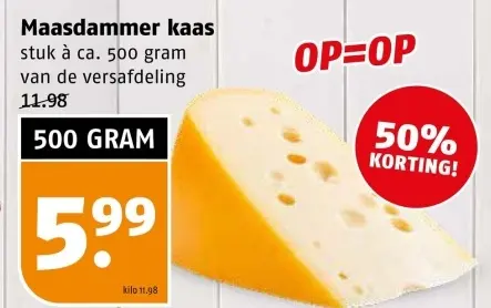 Aanbieding: Maasdammer kaas