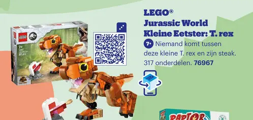 Aanbieding: LEGO® Jurassic World Kleine Eetster: T. rex