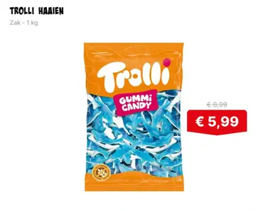 Aanbieding: TROLLI HAAIEN
