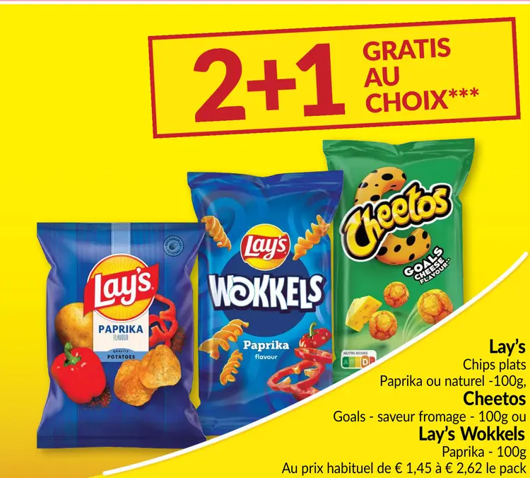 Offre: Lay´s & Cheetos