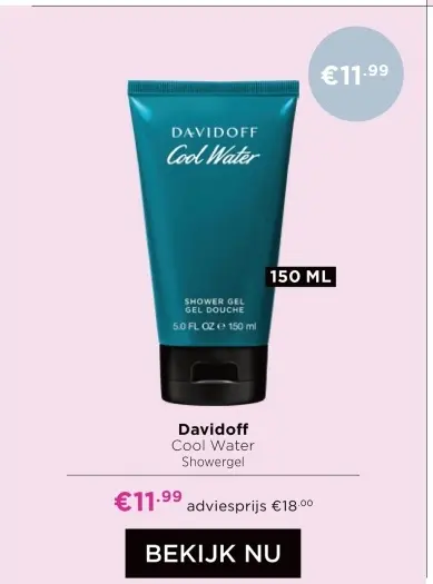Aanbieding: Cool Water Showergel