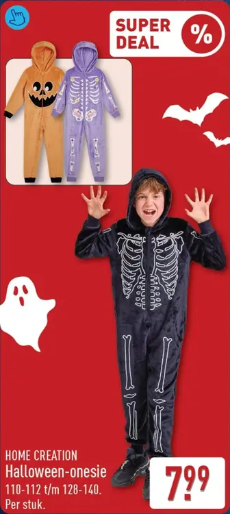 Aanbieding: Halloween-onesie