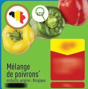 Offre: Mélange de poivrons
