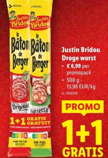 Promotie: Droge worst