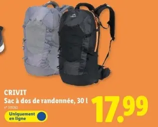 Offre: Sac à dos de randonnée