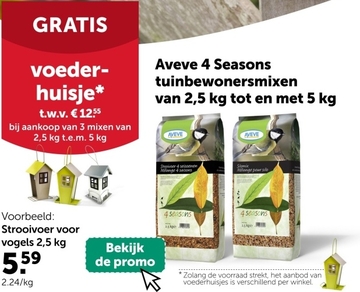 Aanbieding: Aveve 4 Seasons tuinbewonersmixen