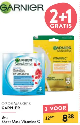 Promotie: Sheet Mask Vitamine C