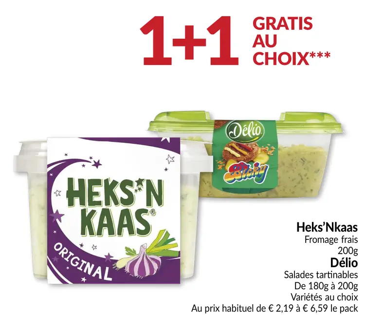 Offre: Heks'Nkaas Fromage frais