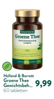 Aanbieding: Groene Thee Gewichtsbeheersing complex