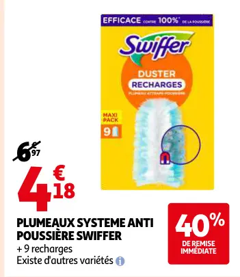 Offre: Plumeaux systeme anti poussière