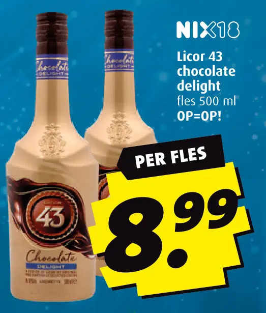 Aanbieding: Licor 43 chocolate delight