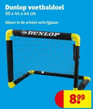 Aanbieding: voetbaldoel
