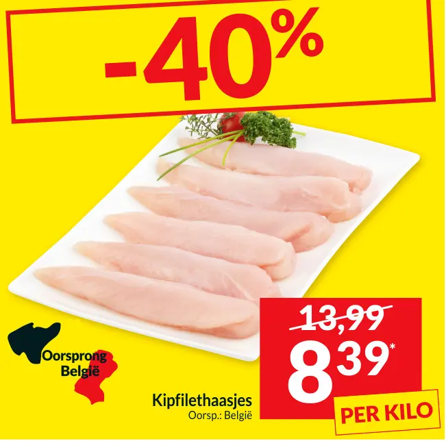 Promotie: Kipfilethaasjes