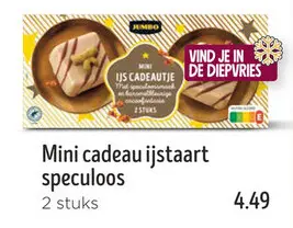 Aanbieding: Mini cadeau ijstaart speculoos
