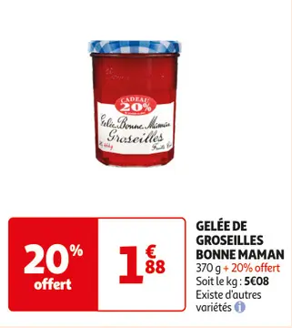 Aanbieding: Gelée de Groseilles