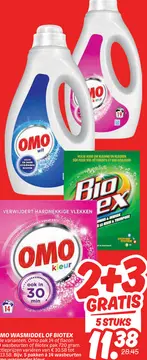 Aanbieding: OMO WASMIDDEL OF BIOTEX