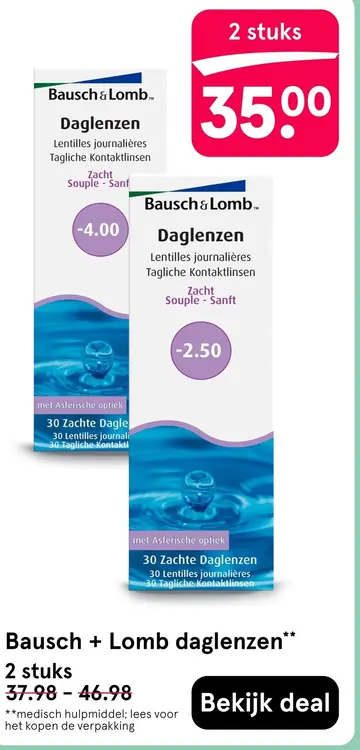 Aanbieding: Daglenzen