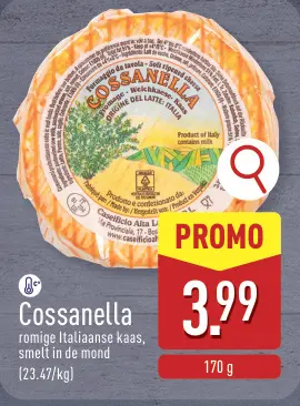 Promotie: Cossanella