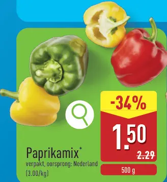 Promotie: Paprikamix