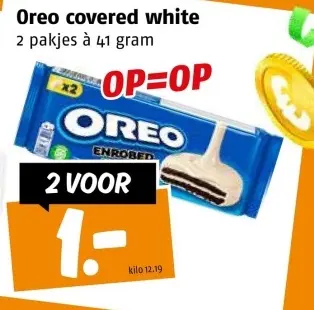 Aanbieding: Oreo covered white