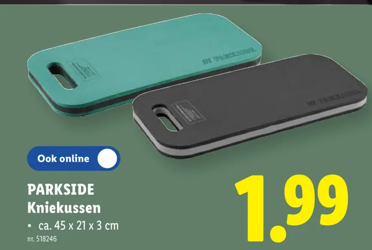 Promotie: Kniekussen