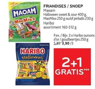 Offre: Friandises / snoep